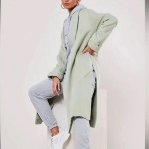 Olive & Oak Women's Green Long Coat